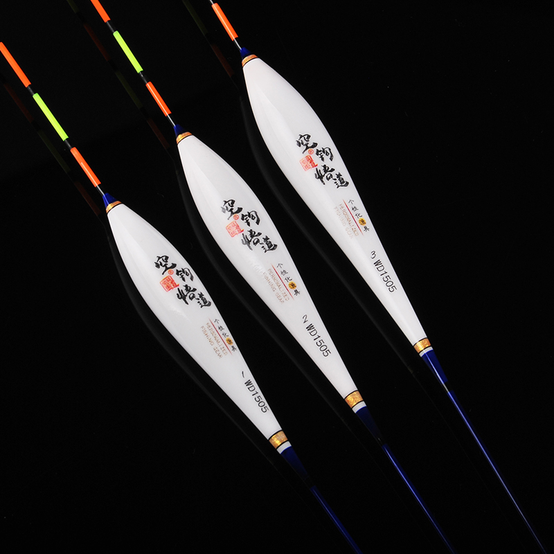 空钩悟道 15系列金刚漂漆漂尾自清洁浮漂加粗醒目