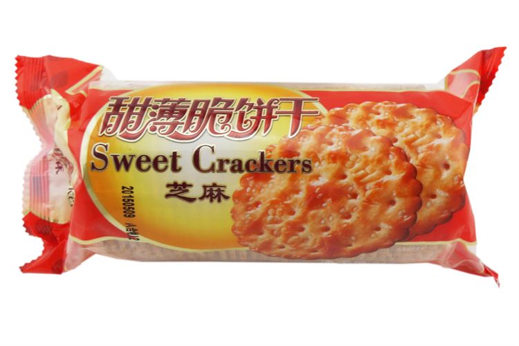 【欧佰润】嘉士利芝麻薄脆饼215g