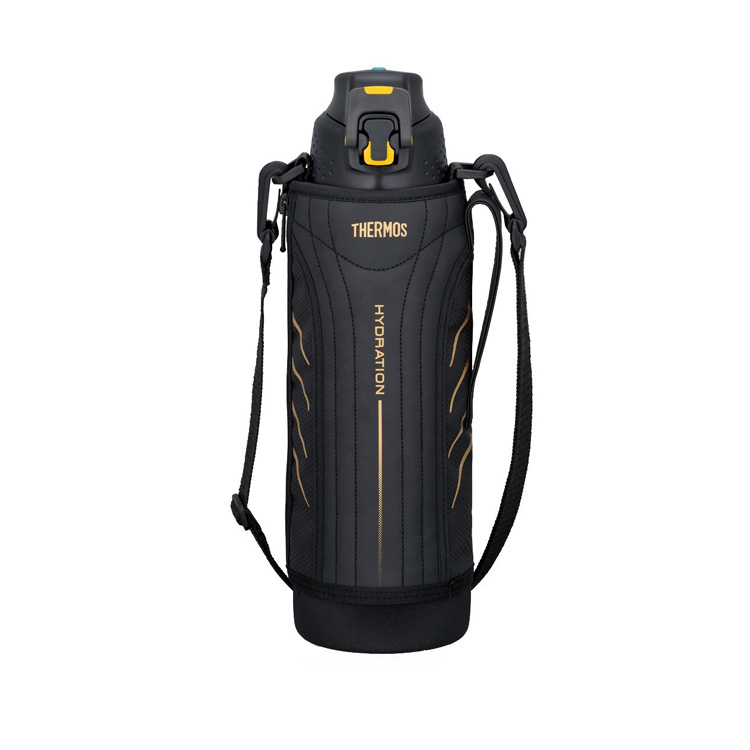 膳魔师 thermos 真空隔热运动保温保冷水杯ffz-1500f黑色 1500ml
