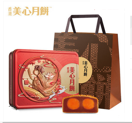 香港美心双黄莲蓉月饼