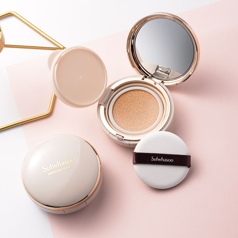 韩国 雪花秀采淡致美气垫bb霜遮瑕隔离美白保湿 附替换装