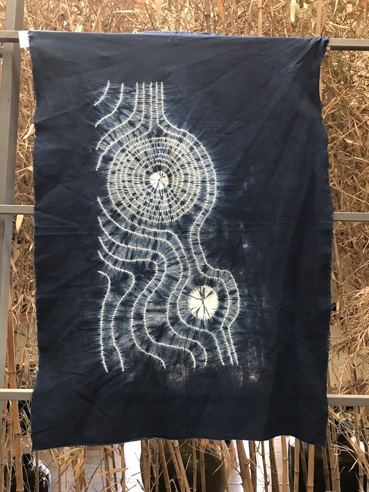 扎染花枯山水【三件套】o白子家染坊·李志兴