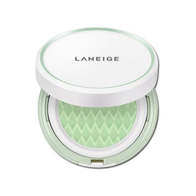 【韩国直邮】兰芝laneige雪纱丝柔防晒隔离气垫 绿色