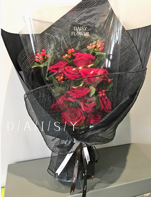 黛茜·daisy 十一枝红玫瑰