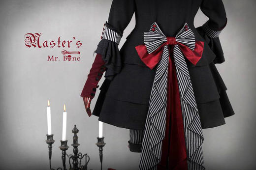 拖尾【马斯特思】lolita骨头先生-蝴蝶结预约 商品图4