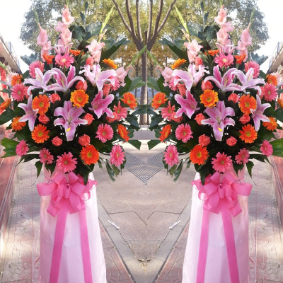 开业大吉 年会庆典鲜花花篮