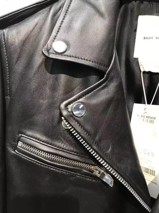 百家好冬款皮衣 机车款HRLT720ABK 吊牌价 3980【待调整】 商品图2