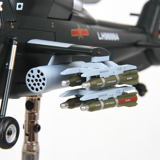 特尔博1:30直19直十九【精细版】武装直升机模型丨合金仿真军事模型丨收藏精品丨送礼佳品丨家居摆件 商品图3