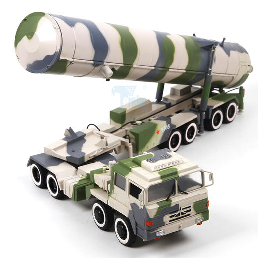 特尔博1:28东风31导弹车DF-31A洲际弹道导弹模型丨合金仿真军事模型丨收藏精品丨送礼佳品丨家居摆件 商品图2
