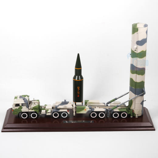 特尔博1:28东风31导弹车DF-31A洲际弹道导弹模型丨合金仿真军事模型丨收藏精品丨送礼佳品丨家居摆件 商品图3