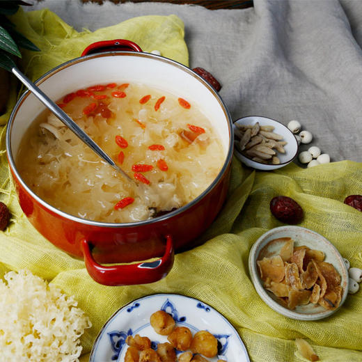 四川通江青冈木银耳中小朵100克 商品图1