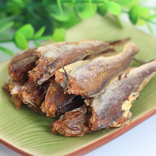 【千岛渔娘】千岛湖烤香鱼干 100g*2包