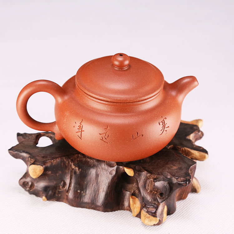 【寒山远净】谭俊大师手工紫砂壶