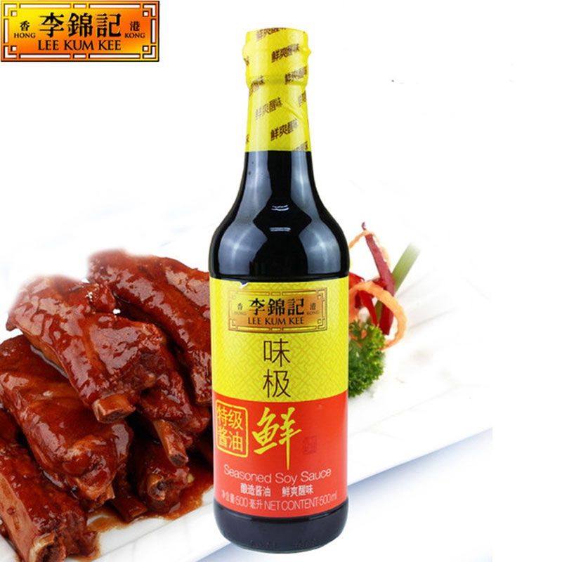 李锦记味极鲜酱油500ml