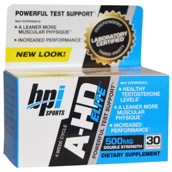 BPI A-HD促睾酮素 增加睾酮素雄性激素 30粒