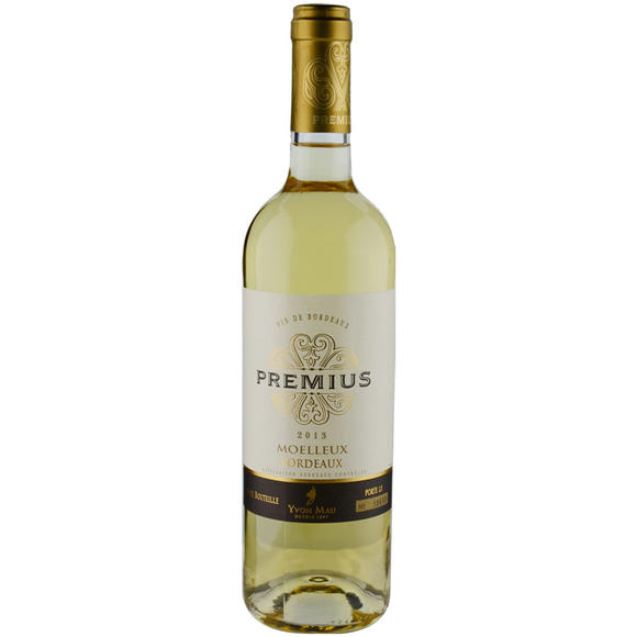法国 波尔多法定产区普莱密斯庄园半甜白葡萄