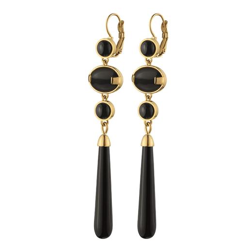 北京仓｜Dyrberg Kern-Savannah-黑玛瑙 耳环［丹麦设计师］ 商品图1