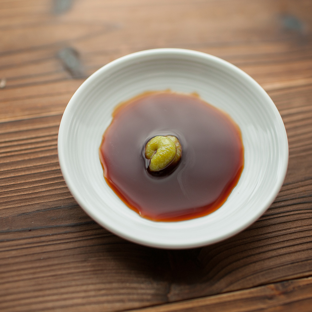 日本生活派hachi绿芥末酱45g