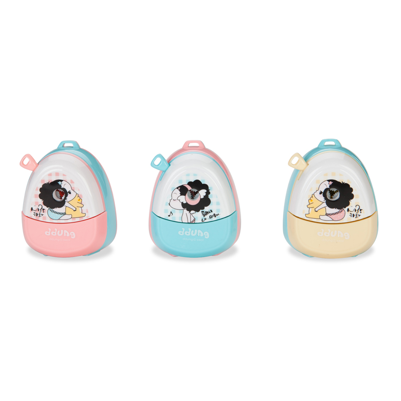 晨光文具 手摇削笔器 书包造型削笔机 冬己系列 tps90643