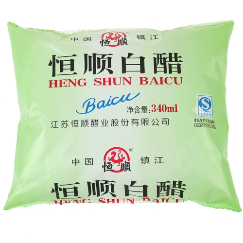 恒顺袋装白醋 340ml /5531