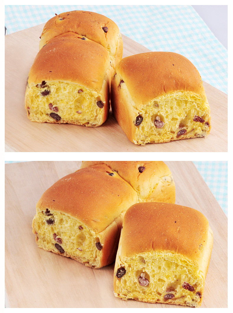 【12天短保】曼可顿美味方红豆炼乳面包125g 糕点零食下午茶早餐