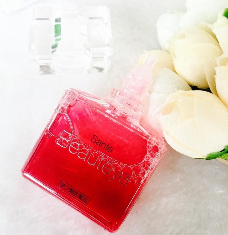 日本santen-fx参天眼药水清凉滴眼液优质玫瑰清凉度12毫升