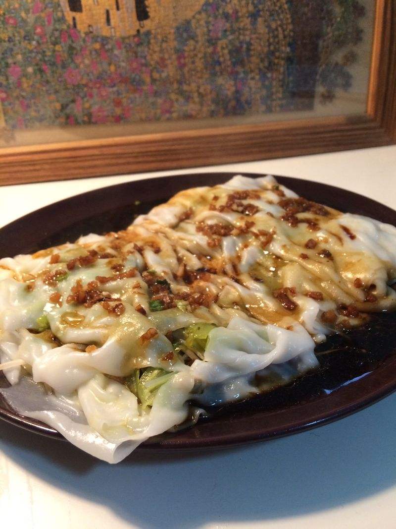 美食小筑-素肉香菇肠粉