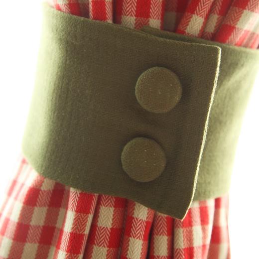 阳春小镇 丨窗帘 简约纯棉 质地柔软 双面使用 任意搭配 红小辫儿系列，女儿心，你莫猜 商品图4