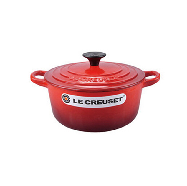 法国le-creuset酷彩珐琅铸铁锅