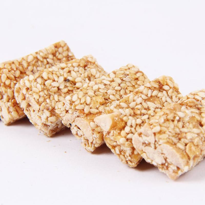 黑芝麻花生糖 白芝麻花生糖