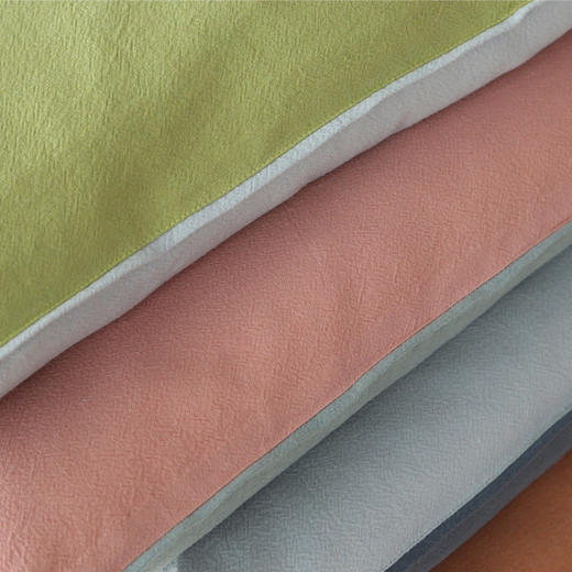 阳春小镇 丨纯色枕套 纯棉麻枕罩 简约素色 耐洗耐用 商品图3