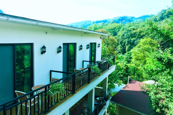 【沙村花坞】坐拥青城·卧观星辰,睡进山水间