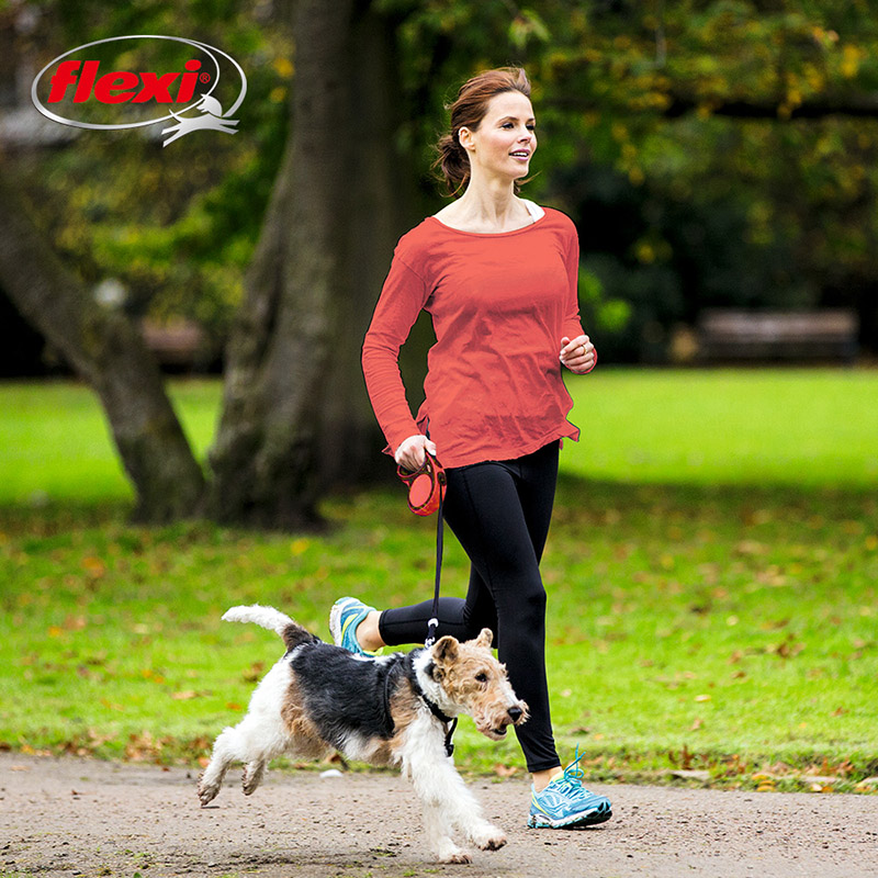 福莱希外星人运动版自动伸缩牵引绳 德国匠心工艺,安全耐用,伸缩自如