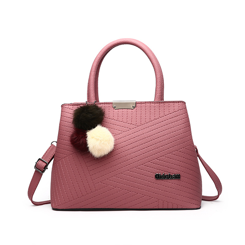 2017春夏新款简约女包复古时尚女士手提单肩斜挎包大包包