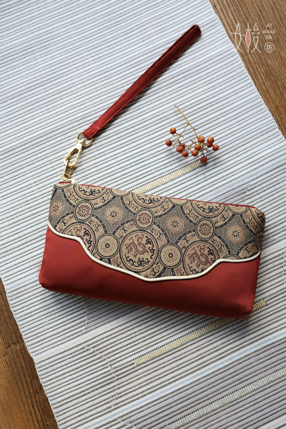 宋锦收纳包 ○如梭坊