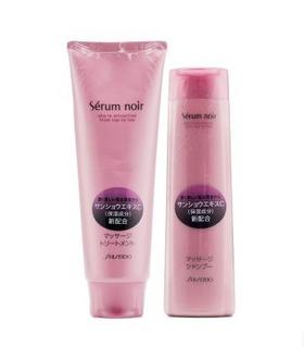 日本资生堂不老林女性专用Serum noir防脱发洗发水护发素