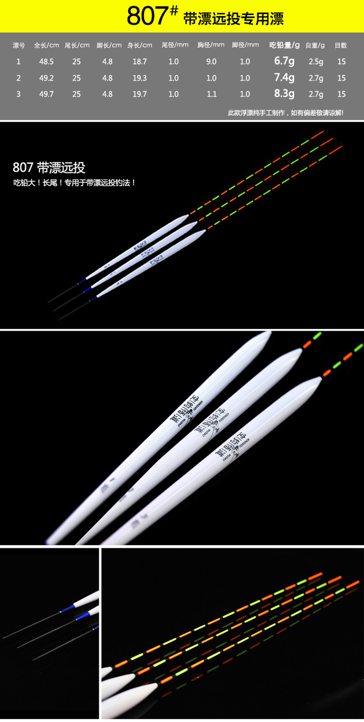 空钩悟道四海认证80系加粗醒目钓鱼浮漂