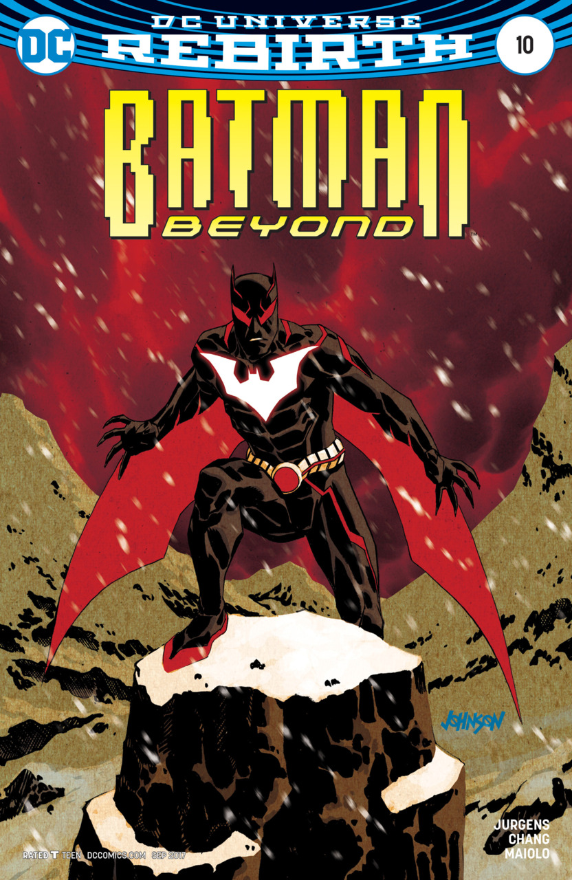 未来蝙蝠侠v6 主刊 batman beyond v6(2016)变体