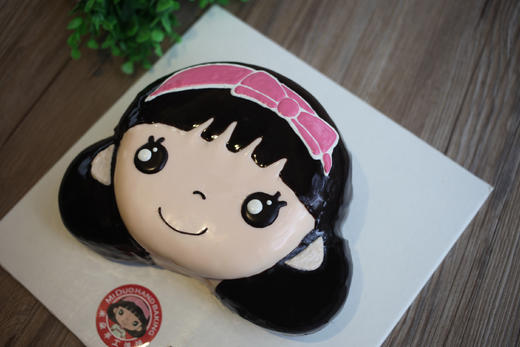 立体造型蛋糕系列｜ 10人份量，米朵公仔立体蛋糕，如图款式，新鲜水果，动物性淡奶油~ 商品图1