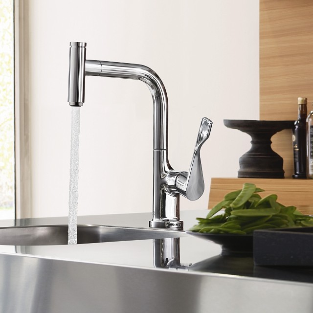 特价39861000德国 汉斯格雅 雅生奇特里奥系列厨房龙头