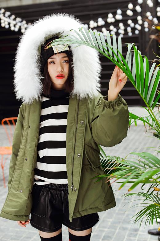 韩寒家的 babyone 千颂伊款羽绒服!