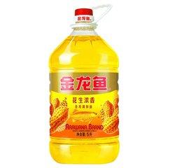 金龙鱼花生浓香型食用调和油5升