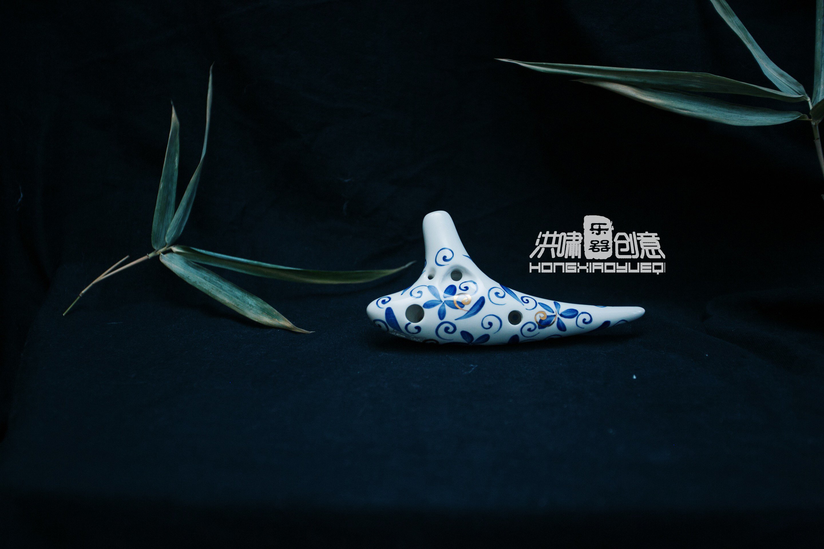 洪啸陶笛 12孔sc 高音c调