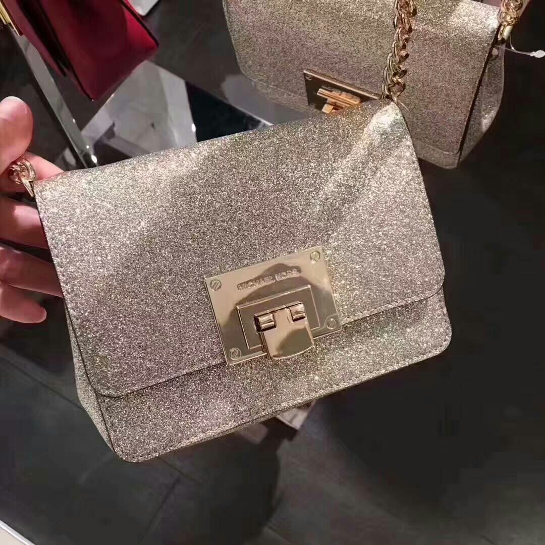 mk圣诞限量款 小可爱tina链条包星星款 美国直邮