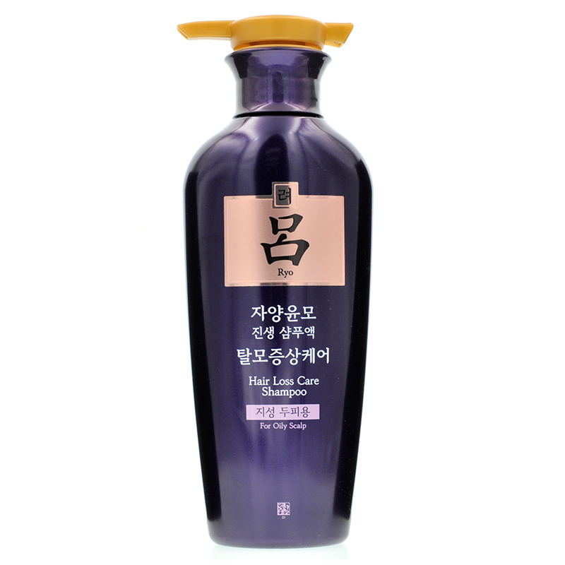 抢-爱茉莉 紫吕韩方防脱滋养修复洗发水(400ml)粉标油性发质专用
