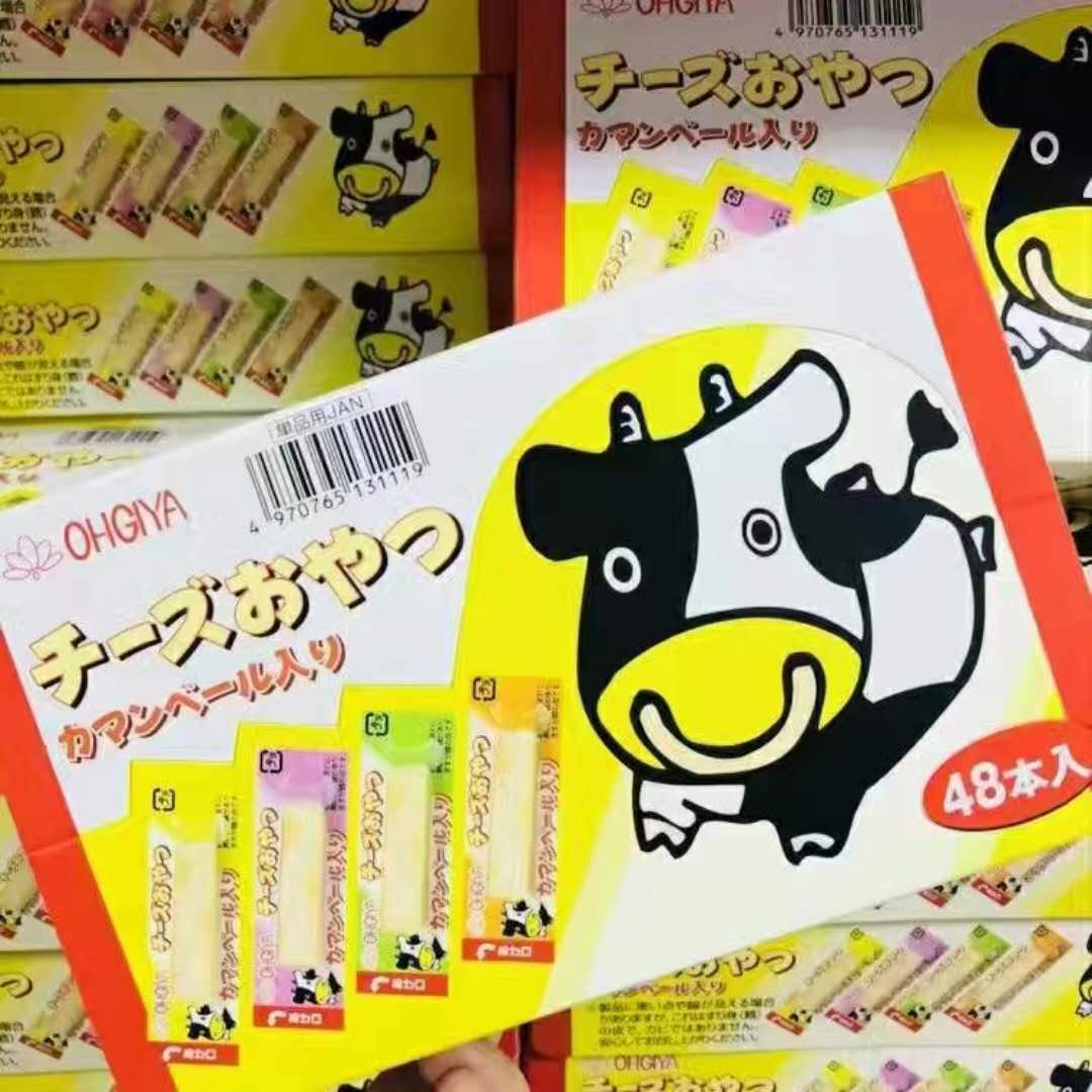 日本Ohgiya扇屋鳕鱼奶酪芝士条-48入