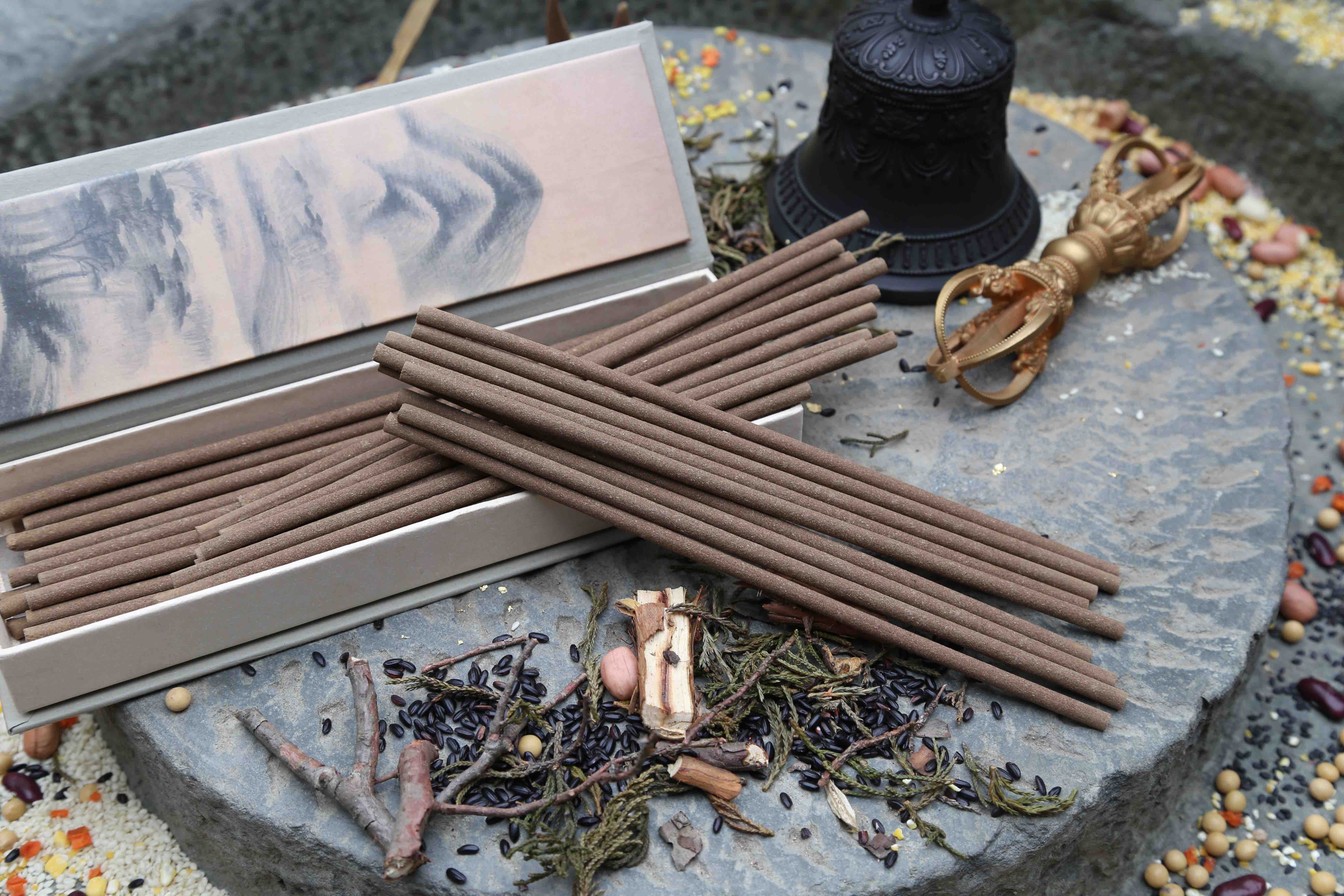 超长燃烧2小时线香 | 可配套香炉用于开车 | 礼佛 | 旅行 | 阳台