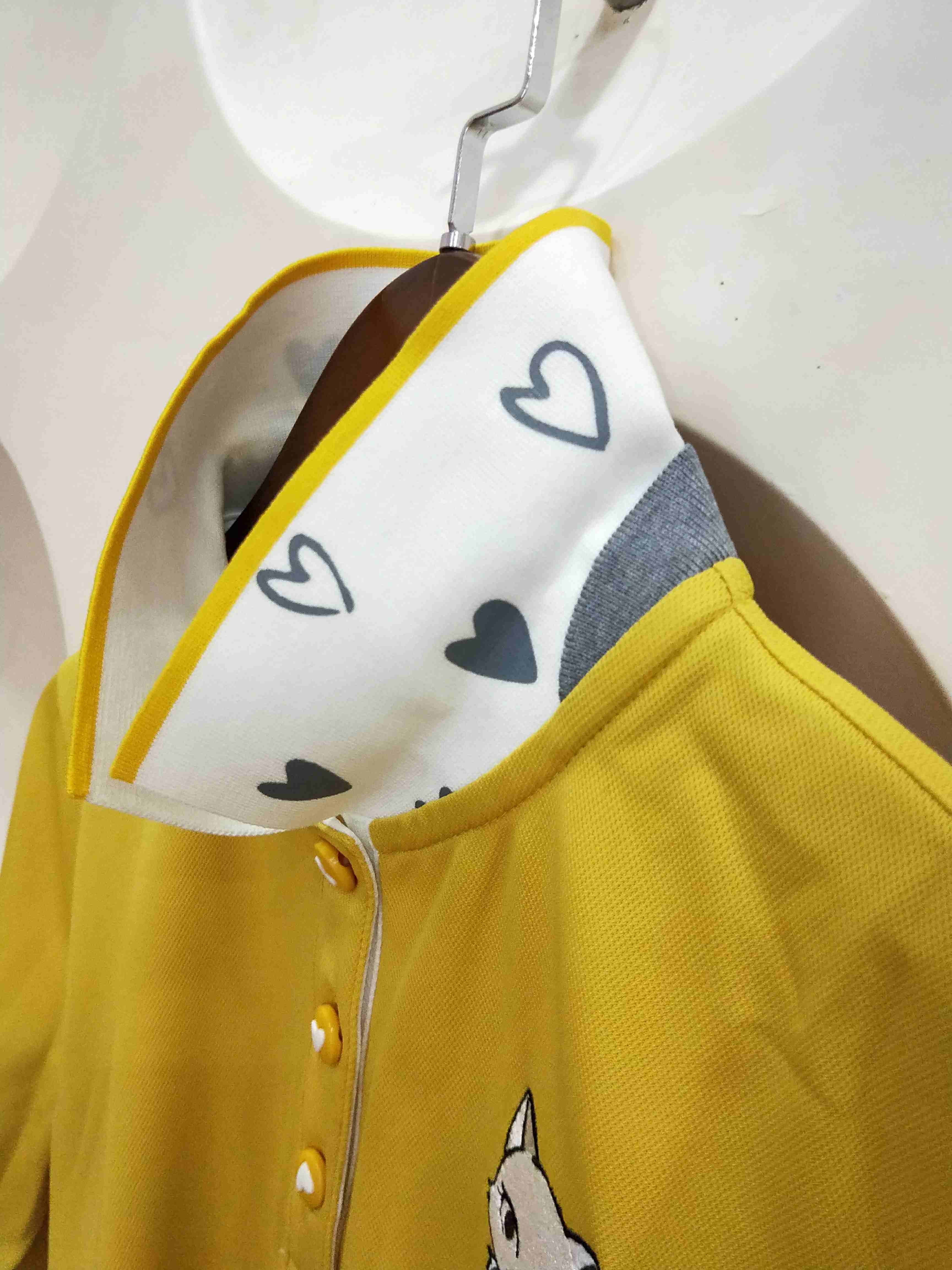 【双11活动】韩国品牌lynx golf小猫logo女士长袖上衣