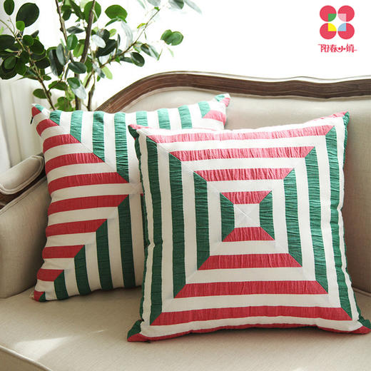 阳春小镇 丨沙发靠枕 泡泡棉 现代简约 透气性强 宠依系列 犹如爱宠盘在腿上，动也舍不得动 商品图0