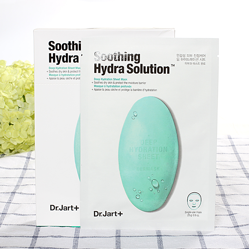 jart蒂佳婷 绿色药丸面膜 镇静防敏感保湿面膜贴 补水锁水